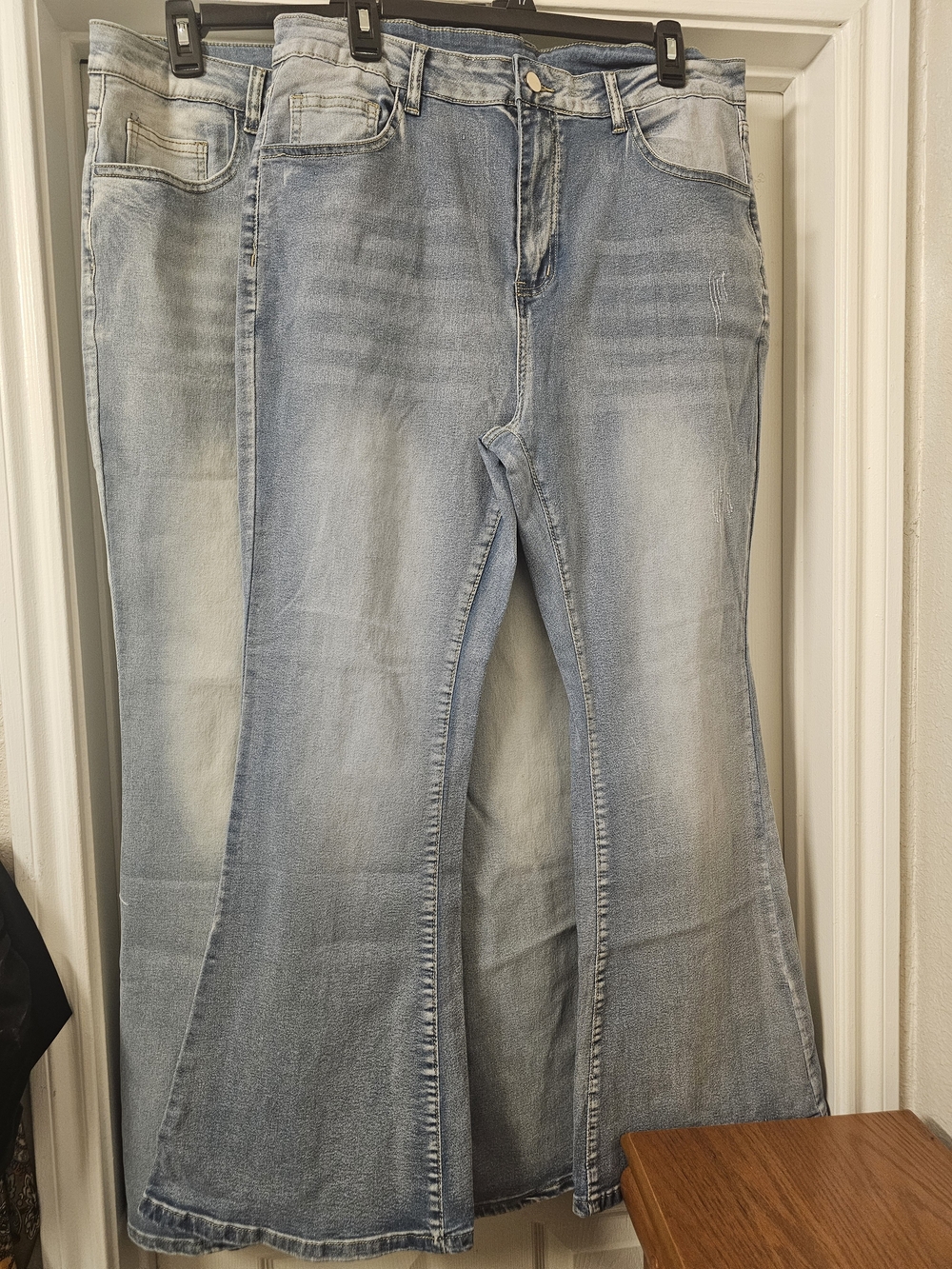 SHEIN Cucurve Light Wash Flare Jeans 2XL / US 16 - Set Of 2!